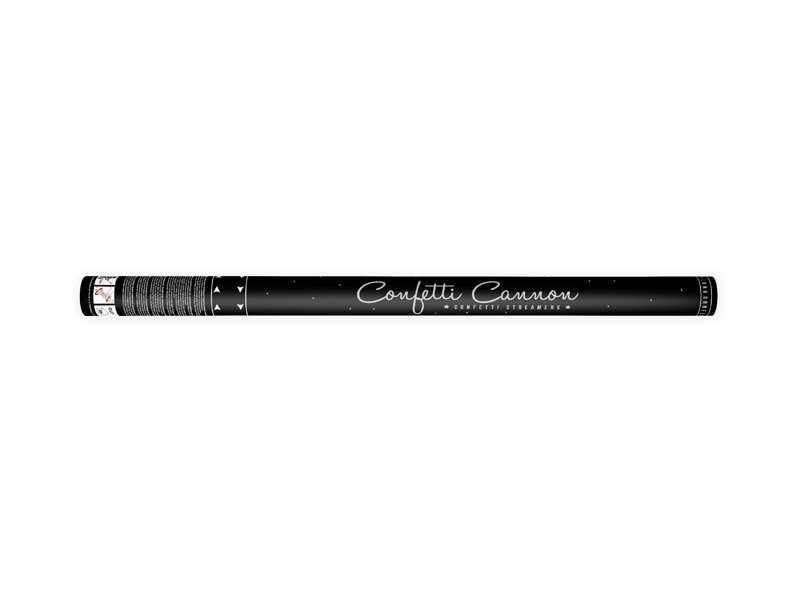 CANON A CONFETTIS ARGENT
