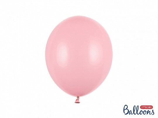 BALLON LATEX ROSE TENDRE 27CM (x10)