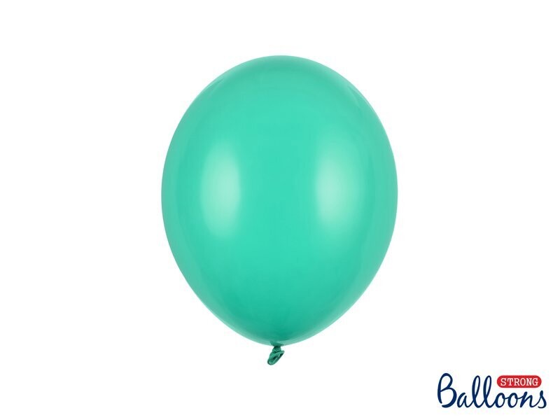 BALLON LATEX AIGUE MARINE 27CM (X10)