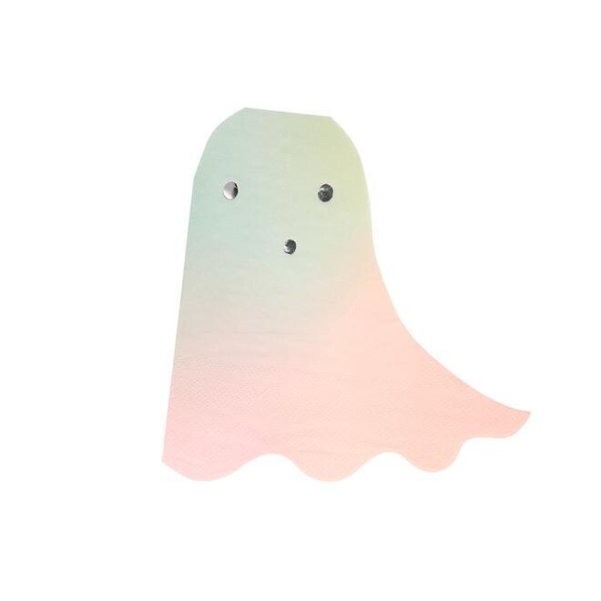 SERVIETTE FANTOME PASTEL 16x16.5CM (x16)