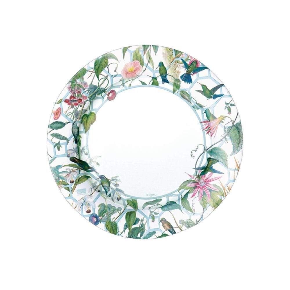 ASSIETTE RONDE COLIBRI 20CM (X8)