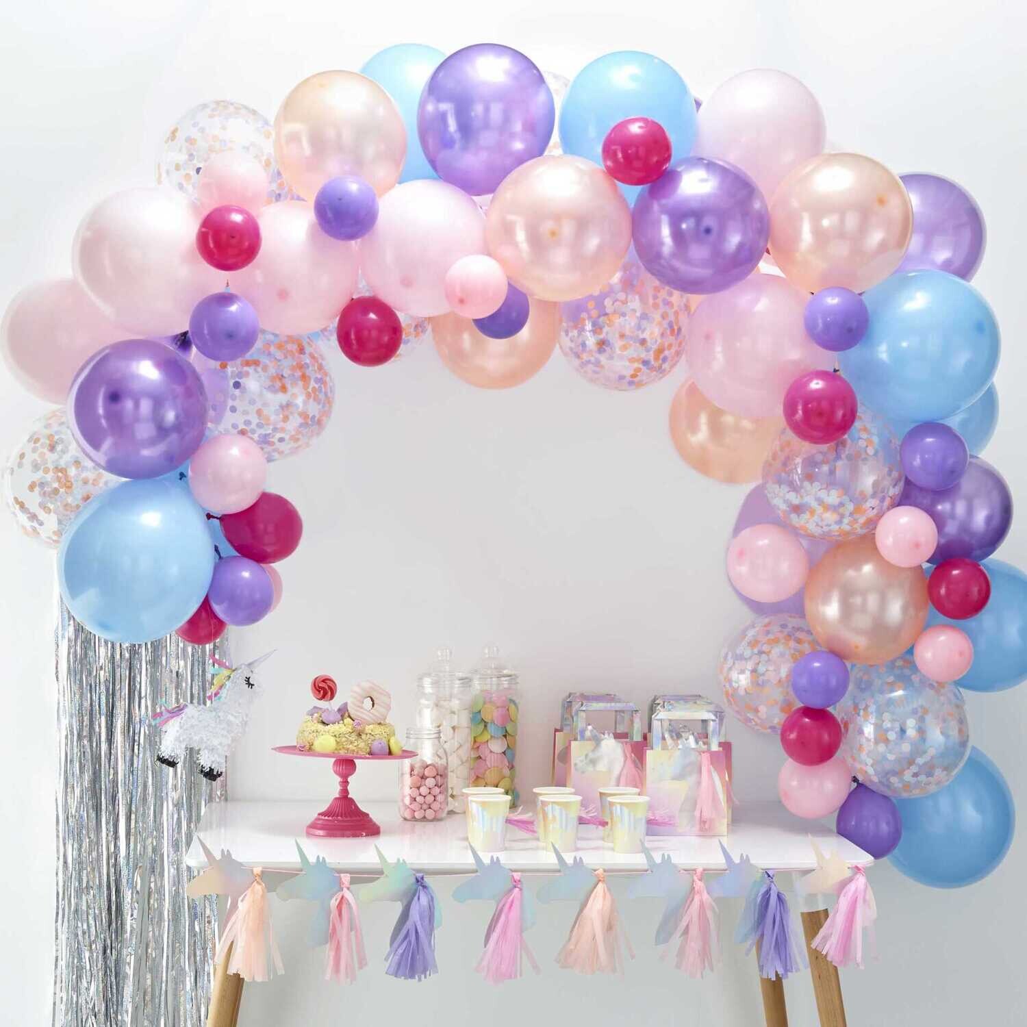 ARCHE 80 BALLONS PASTELS