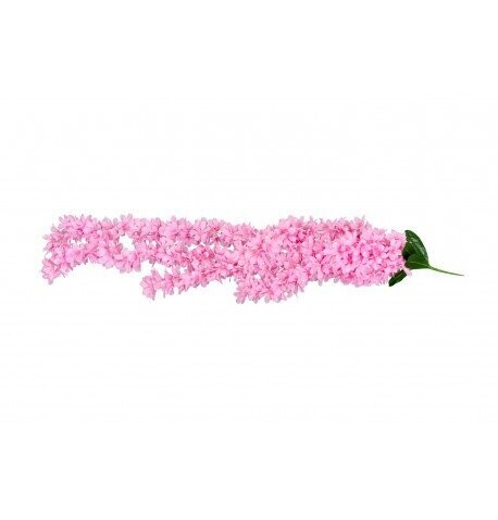 GRAPPE 5 BRANCHES ORCHIDEES ROSE 110CM