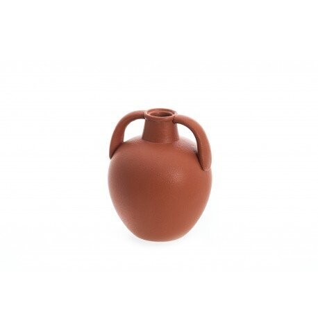 VASE TERRACOTTA ATHENES 15x17.8CM