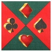SERVIETTE CASINO 33CM (x20)