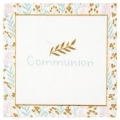 SERVIETTE COMMUNION 33CM (x20)