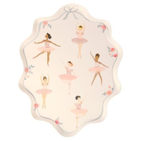 ASSIETTE BALLERINE (x8)