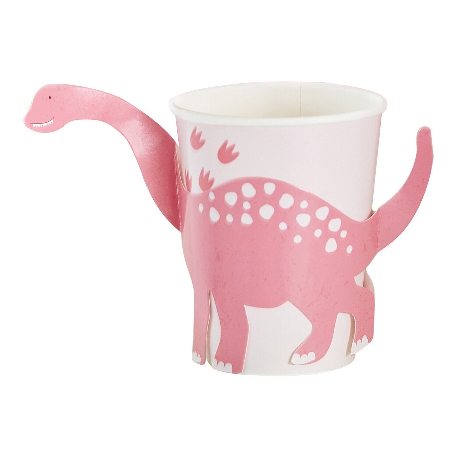 GOBELET DINOSAURE ROSE 266ML (x8)