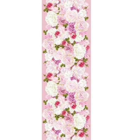 CHEMIN DE TABLE ROMANCE FLORAL 30CMX5M