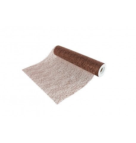 CHEMIN DE TABLE GLITTER 30CMX5M CHOCOLAT