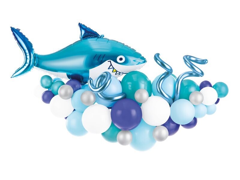 ARCHE DE 47 BALLONS SOUS LA MER 150x95CM
