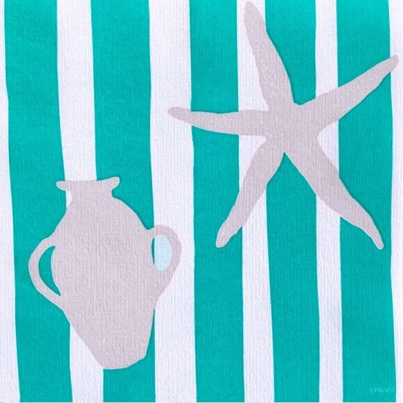 SERVIETTE TRANSAT VERT 40x40CM (x20)