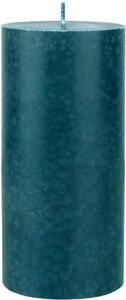 BOUGIE CYLINDRE BLEU OCEAN 15x7CM 50H