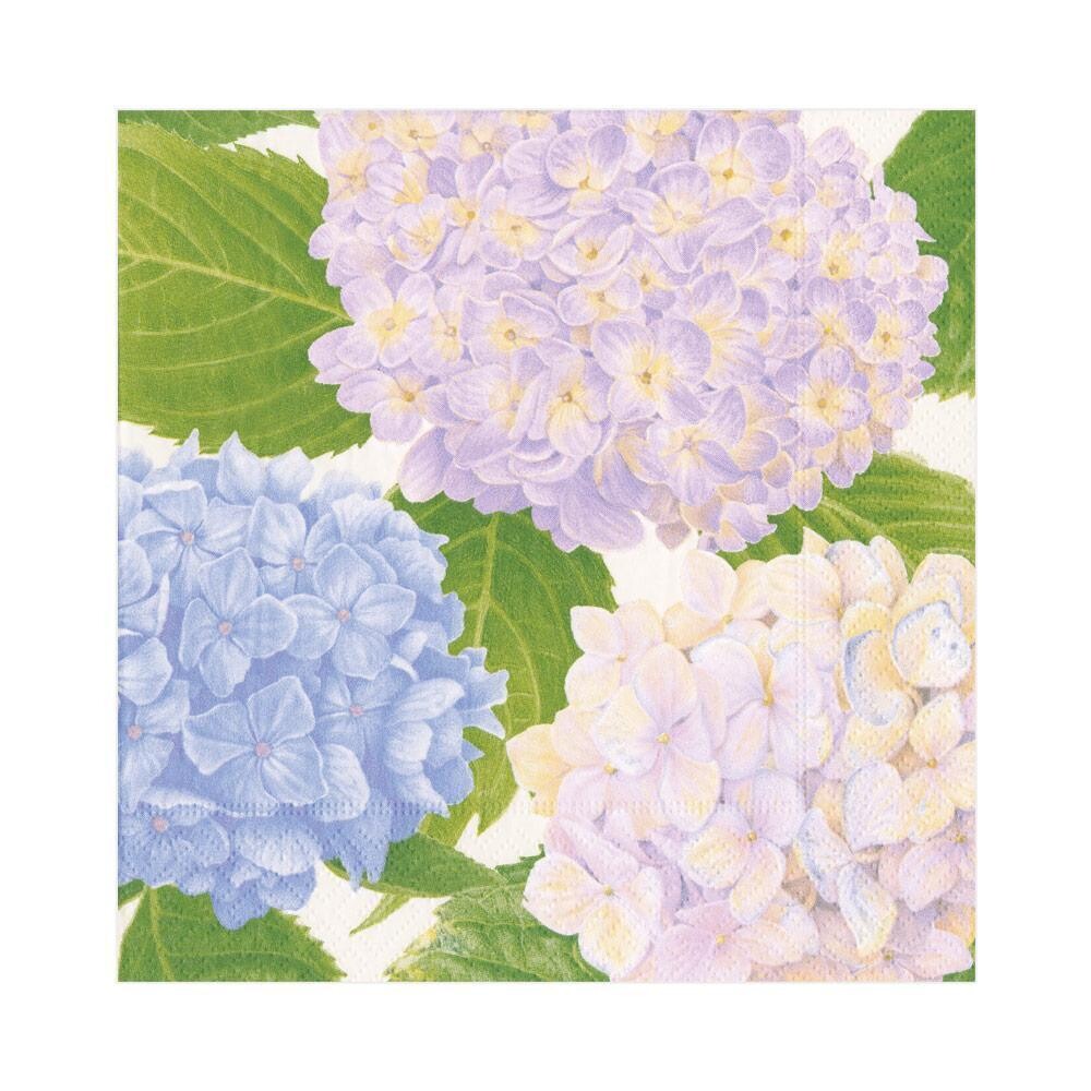 SERVIETTE HORTENSIAS 33CM (x20)