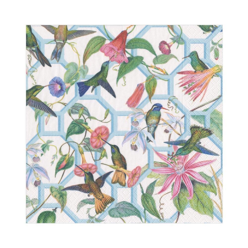 SERVIETTE COLIBRIS 33CM (x20)
