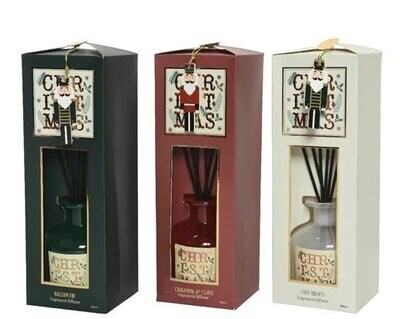DIFFUSEUR DE PARFUMS DE NOEL VERRE 11.5CM