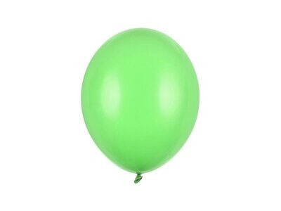 BALLON LATEX VERT CLAIR 27CM (x10)