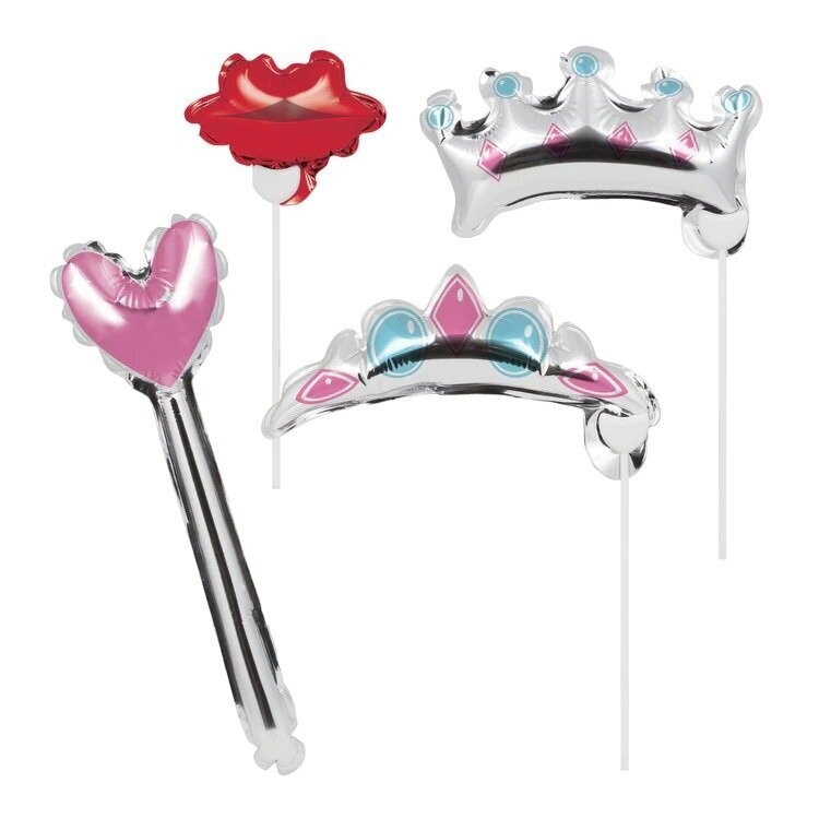 KIT PHOTOBOOTH GIRLY GONFLABLE 4 PIECES