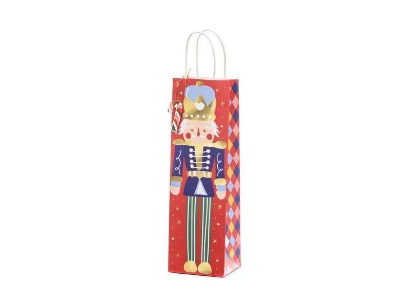 SAC CADEAU CASSE NOISETTE 11x36x10CM