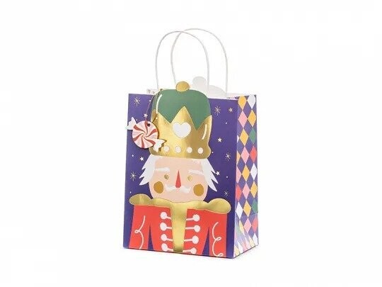 SAC CADEAU CASSE NOISETTE 18x25x10.5CM