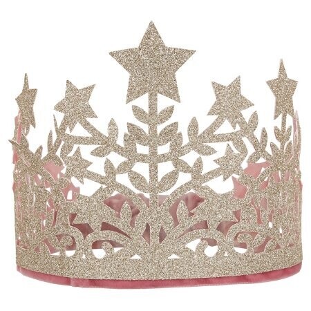 COURONNE ETOILEE A PAILLETTES 60x12CM