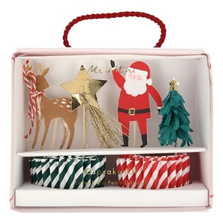 KIT CUPCAKE NOEL 24 PIECES