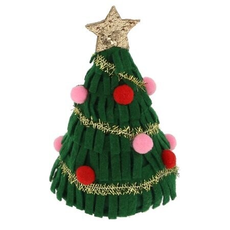 PINCE A CHEVEUX SAPIN DE NOEL 12CM