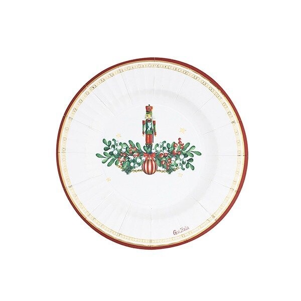 ASSIETTE CASSE NOISETTE ET BAIES 21CM (x8)