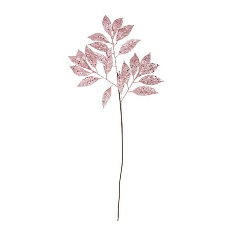BRANCHE DE LAURIER PAILLETTES ROSE GOLD 70CM