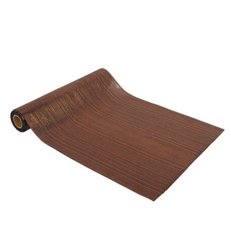 CHEMIN DE TABLE CHOCOLAT ET OR 27CMX3M