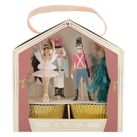 KIT A CUPCAKE CASSE NOISETTE 24 PIECES