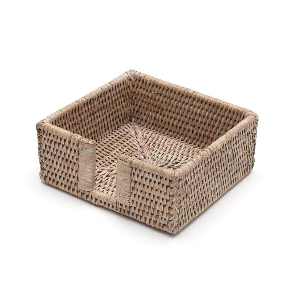 SUPPORT A SERVIETTE COCKTAIL TRESSAGE NATUREL