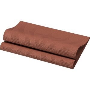 SERVIETTE ELEGANCE NOISETTE 40CM (x40)