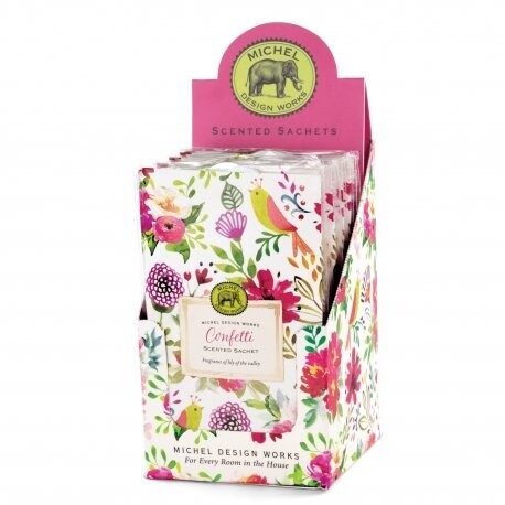 SACHET PARFUME FLOWERS 20G 10x17CM