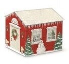 BOITE CARTON MAISON DE NOEL 13.5x15x18CM