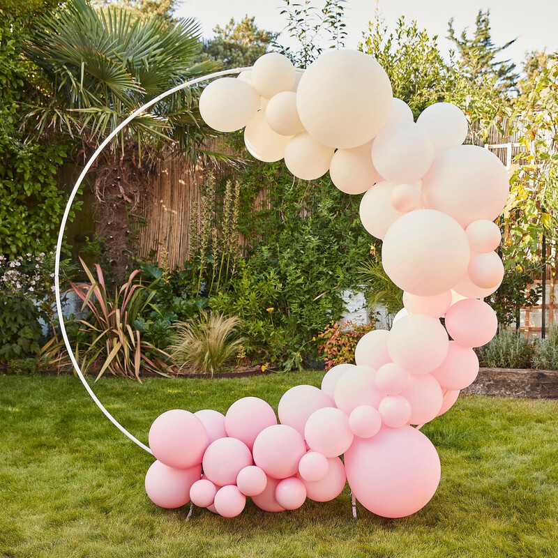 ARCHE CEREMONIE RONDE BLANCHE 2M