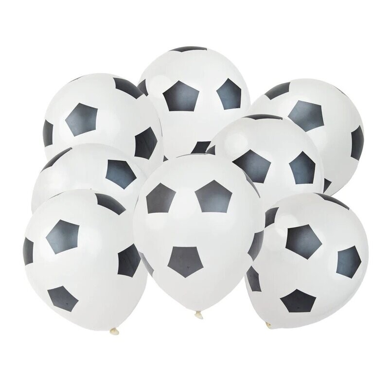 BALLON FOOTBALL 27CM (x8)