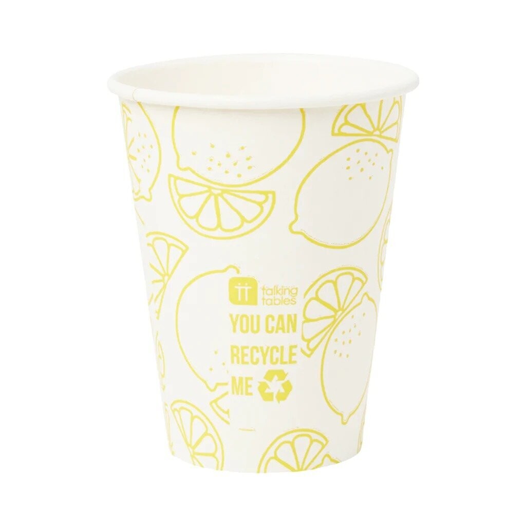GOBELET CITRON 34CL (x8)
