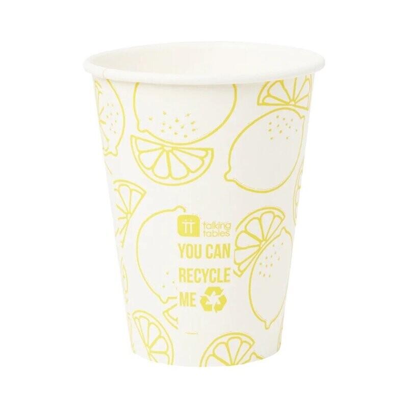 GOBELET CITRON 34CL (x8)