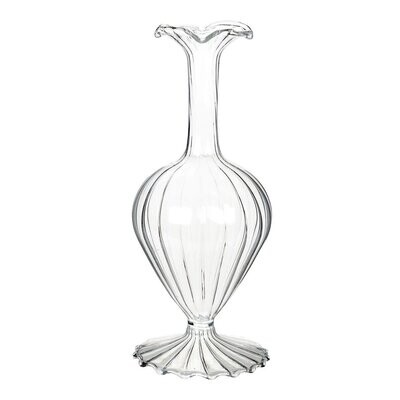 VASE VERRE BAROQUE 20CM