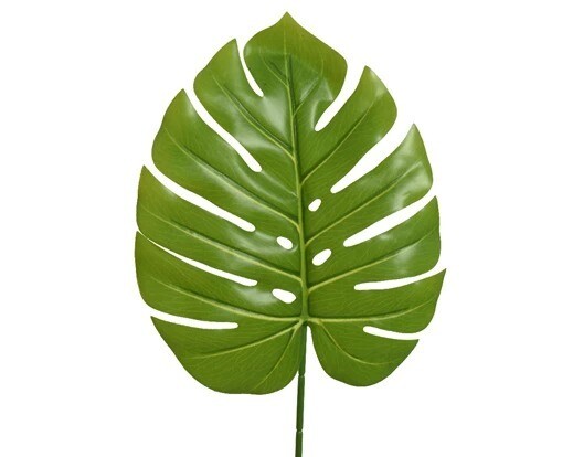 FEUILLE DE MONSTERA SUR TIGE 75CM