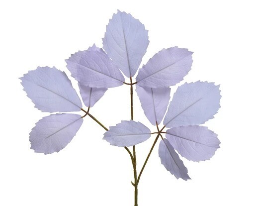 BRANCHE DE FEUILLAGE LILA 87CM