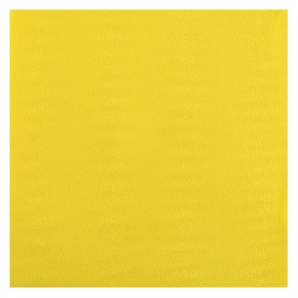 SERVIETTE AIRLAID JAUNE 65GR/M2 40CM (x25)