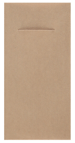 SERVIETTE KANGOUROU AIRLAID NATURELLE 65GR/M2 (x12)