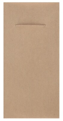 SERVIETTE KANGOUROU AIRLAID NATURELLE 65GR/M2 (x12)