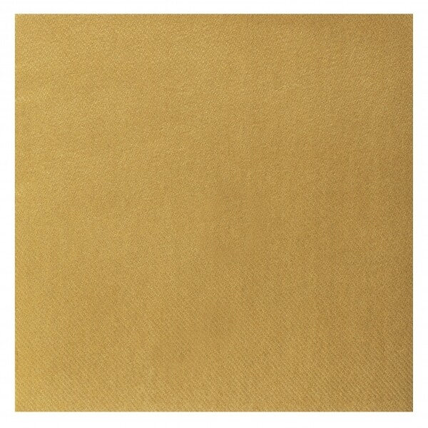 SERVIETTE AIRLAID OR 65GR/M2 40CM (x20)