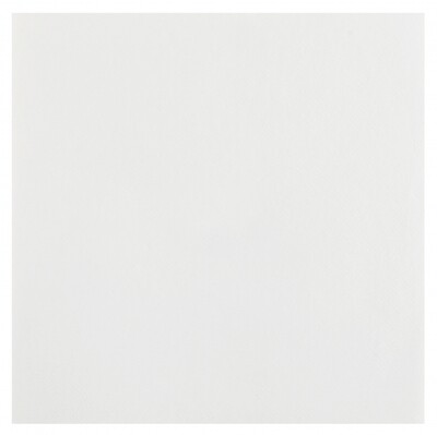 SERVIETTE AIRLAID BLANCHE 65GR/M2 40CM (x25)