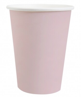 GOBELET CARTON ROSE TENDRE 27CL (x10)