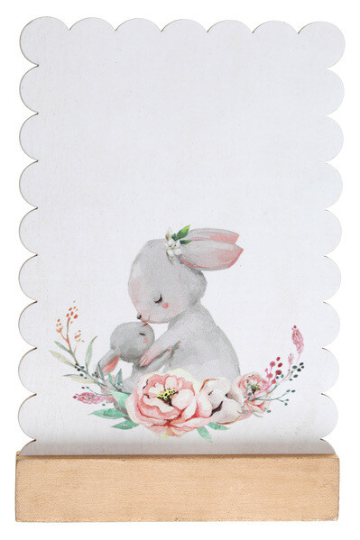 MARQUE TABLE MON PETIT LAPIN 10x14.5CM