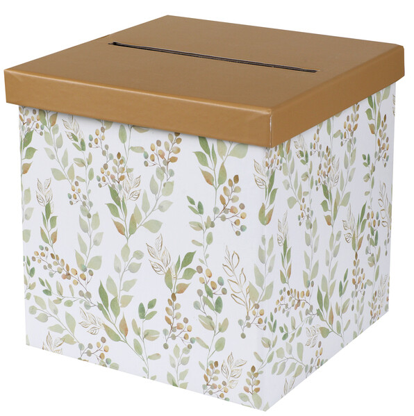 URNE FEUILLAGE 20x20x20CM